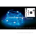 50l twinkle blue solar powered outdoor string lights